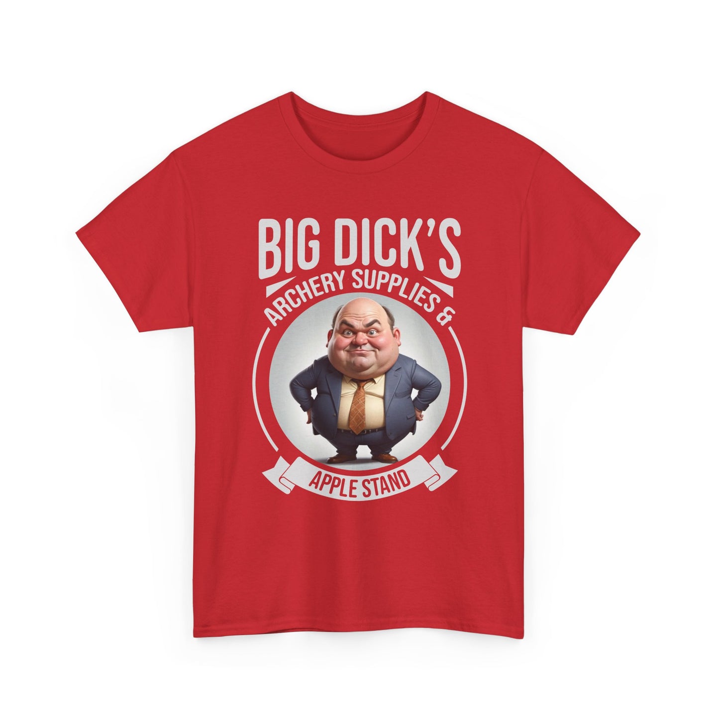 Big Dick's Archery Supplies Funny Graphic Tee — Novelty Archery T-Shirt
