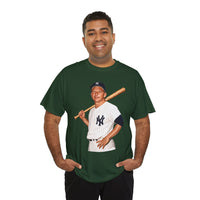 Vintage New York Yankees Baseball Player T-Shirt – Retro Batter Graphic Tee