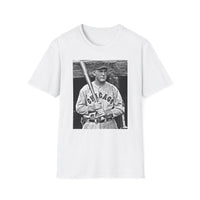 Vintage Cricket Player Photo T-Shirt — Retro Sports Tee