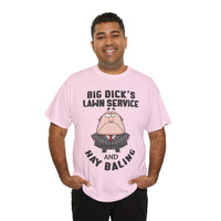 Lawn Service and Hay Baling T-Shirt — Funny Farmer Graphic Tee