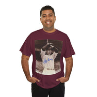 Vintage Babe Ruth Signed Photo T-Shirt — Retro Baseball Autograph Graphic Tee
