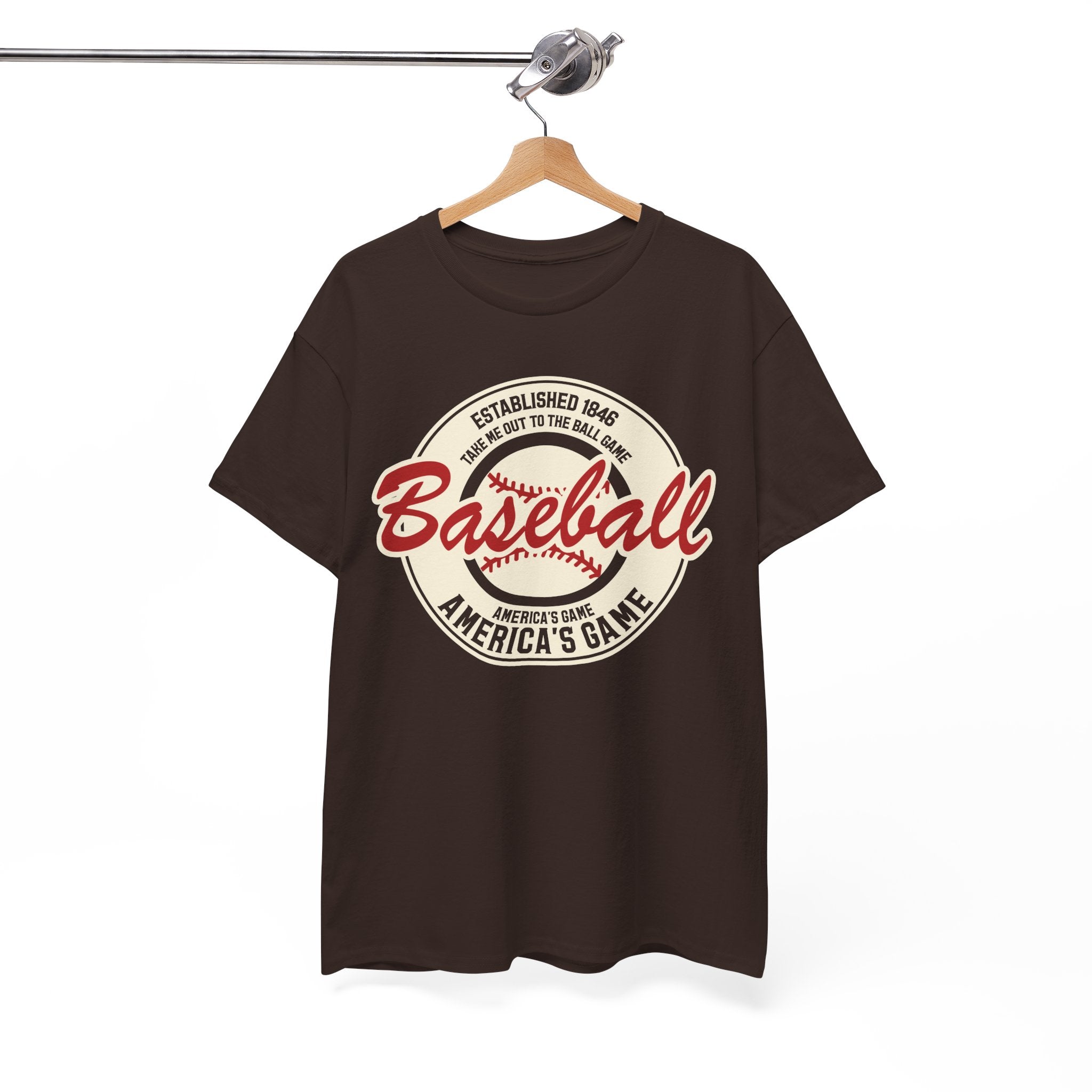 Vintage 'America's Game' Baseball T-Shirt — Retro Baseball Fan Tee
