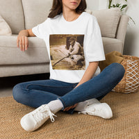Vintage Fisherman Photo T-Shirt