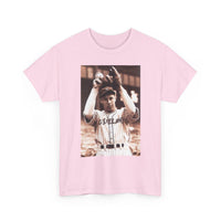 Vintage Cleveland Baseball Photo T-Shirt – Retro Player Graphic Tee