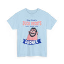 Duck Decoys and Drones T-Shirt — Funny Hunting Cartoon Tee