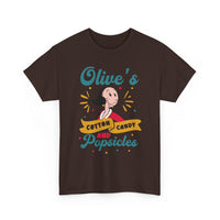 Cotton Candy and Popsicles Tee – Olive’s Retro Summer T‑Shirt