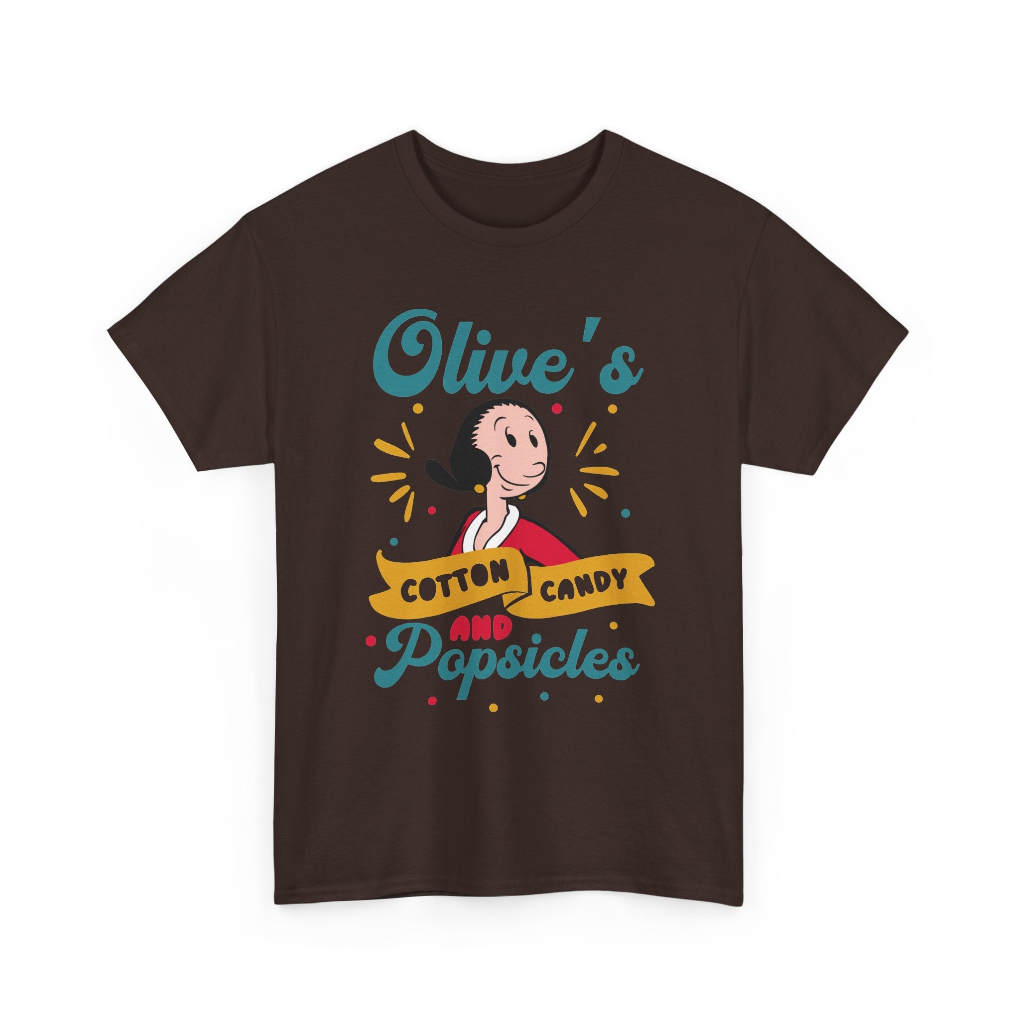 Cotton Candy and Popsicles Tee – Olive’s Retro Summer T‑Shirt