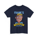 Frank's Investigations and Loans Funny Retro Character Vintage Humor Graphic T- Shirt