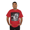 Vintage Baseball Photo T-Shirt – Classic Kneeling Player Graphic Tee