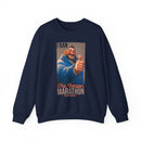 I Ran The Boston Marathon Drink Concession Sweatshirt - Funny Marathon Humor Crewneck