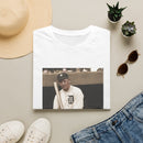Vintage Baseball Photo T-Shirt — Classic Detroit Tigers Player Portrait