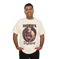 Distillery T‑Shirt — "Dickie's Distillery" Vintage Santa Illustration Tee