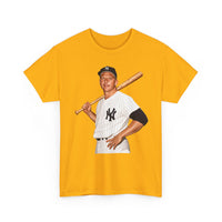 Vintage New York Yankees Baseball Player T-Shirt – Retro Batter Graphic Tee