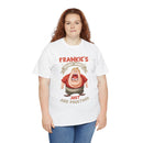 Frankie's Kraut Wurst Funny Graphic Tee — "Just Add Mustard" Novelty T-Shirt