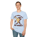 T-Shirt — Vintage Taz 'You Want Me To Do What?' Cartoon Graphic Tee