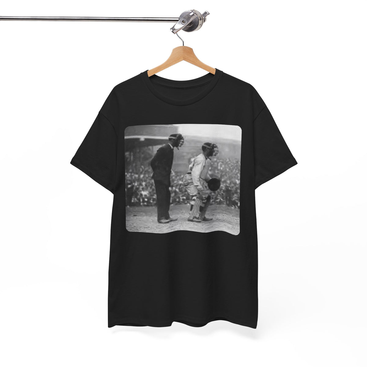 Vintage Baseball Photo T-Shirt – Classic Retro Sports Graphic Tee