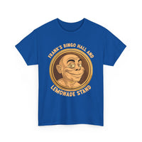 Frank’s Bingo Hall and Lemonade Stand T‑Shirt — Funny Bingo Hall Tee