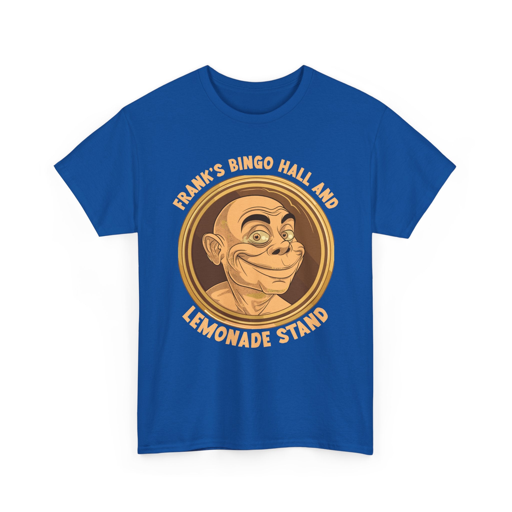 Frank’s Bingo Hall and Lemonade Stand T‑Shirt — Funny Bingo Hall Tee