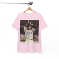 Vintage Babe Ruth Signed Photo T-Shirt — Retro Baseball Autograph Graphic Tee