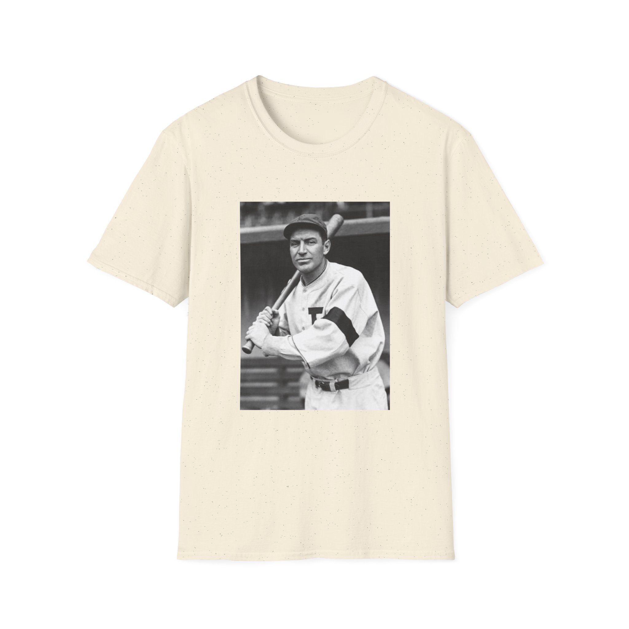 Vintage Baseball Player Photo T-Shirt