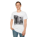Vintage Baseball Umpire and Batter Photo T-Shirt