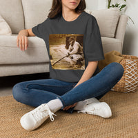 Vintage Fisherman Photo T-Shirt