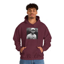 Vintage Baseball Player Hoodie — Classic Sports Graphic Pullover
