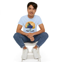I Fly First Class — Funny Witch Halloween T-Shirt