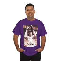 Vintage Cleveland Baseball Photo T-Shirt – Retro Player Graphic Tee