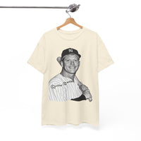 Vintage Baseball T-Shirt – Signed Roger Maris Portrait Tee