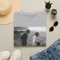 Vintage Baseball Umpire and Batter Photo T-Shirt