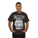 Vintage Chicago Baseball Photo T-Shirt — Retro Black & White Player Legend Tee