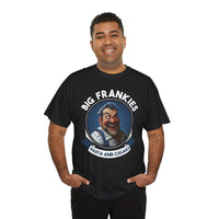 Big Frankie's Pasta and Cigars T-Shirt — Retro Italian Eatery Tee