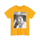 Vintage Baseball Portrait T-Shirt – Classic Retro Player Tee