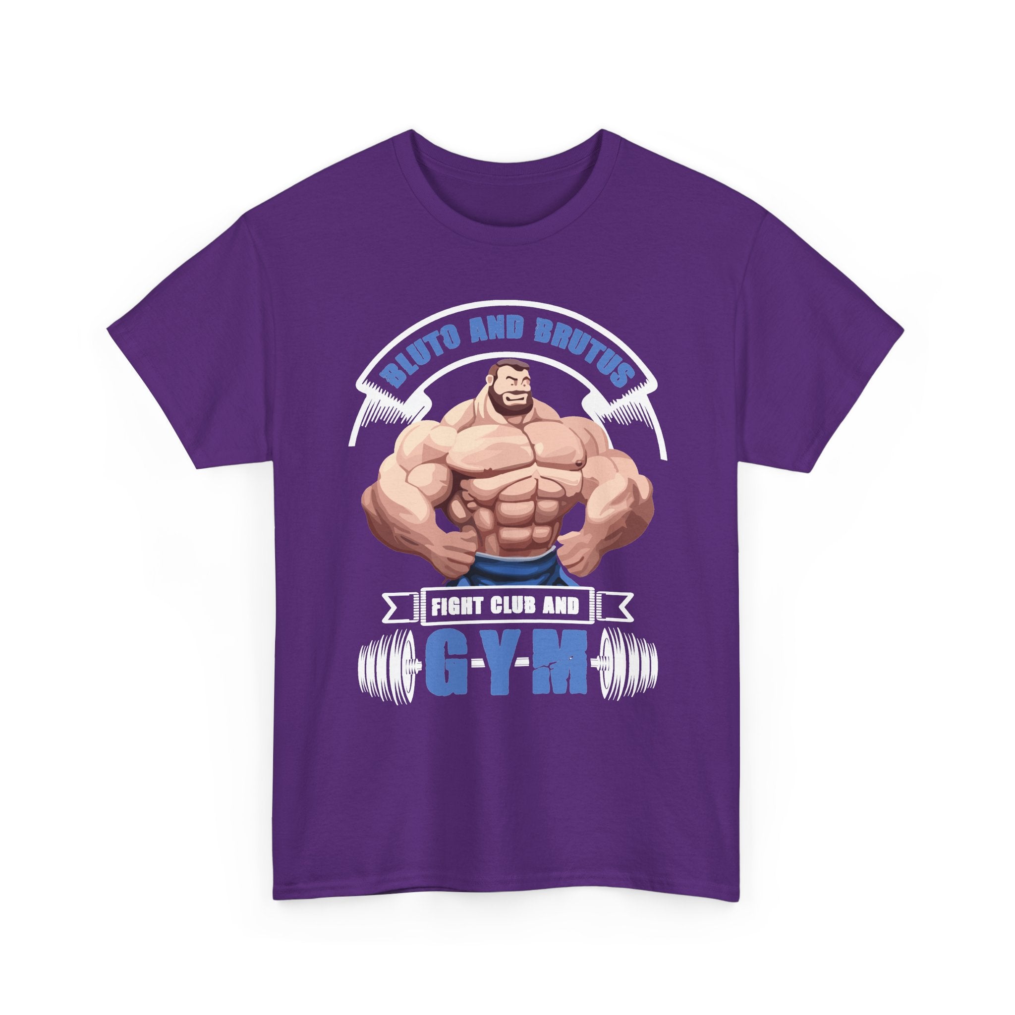 Gym T-Shirt — "Strong & Unstoppable: Built by the Gym" Muscle Fitness Tee