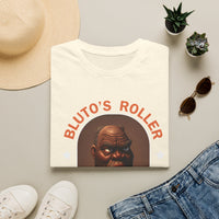 T-Shirt — "Bluto's Roller" Vintage Cartoon Portrait Tee (Rink & Slushies)