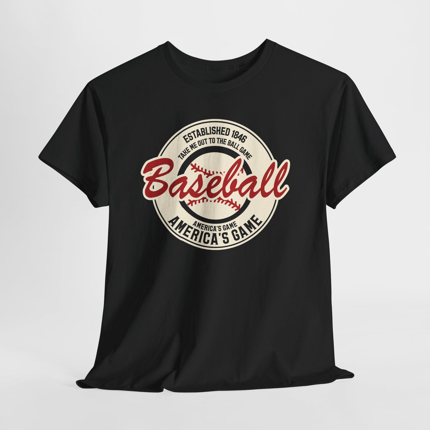 Vintage 'America's Game' Baseball T-Shirt — Retro Baseball Fan Tee