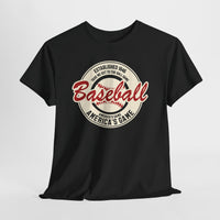 Vintage 'America's Game' Baseball T-Shirt — Retro Baseball Fan Tee
