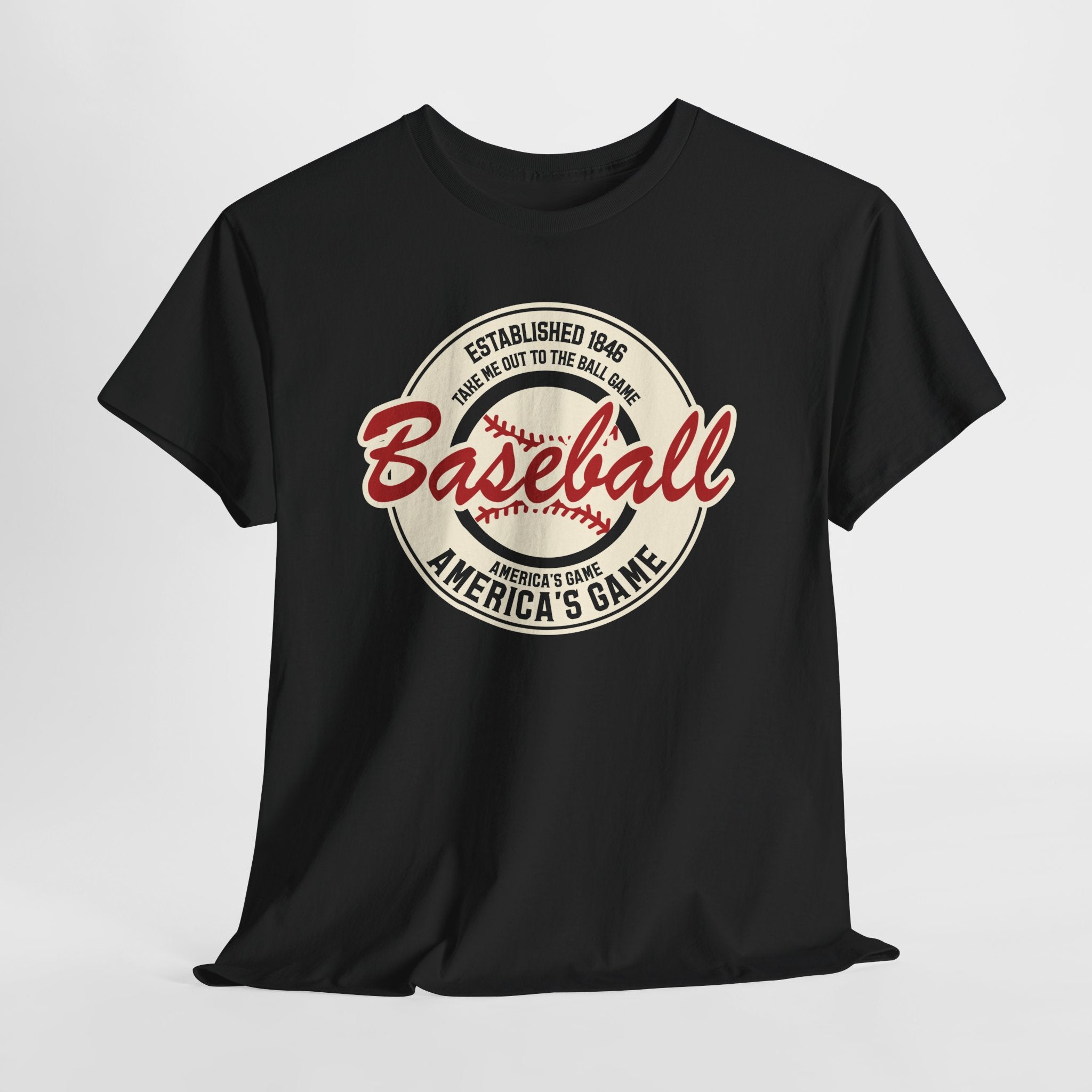 Vintage 'America's Game' Baseball T-Shirt — Retro Baseball Fan Tee