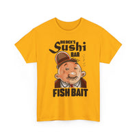 Sushi Bar Fish Bait T-Shirt — Funny Vintage Sushi Chef Tee