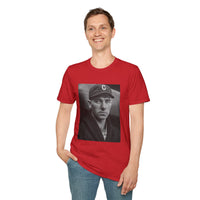 Vintage Baseball Portrait T-Shirt — Early 1900s Cleveland Player Photo