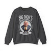 "Big Dick's Archery Supplies & Apple Stand" Funny Crewneck Sweatshirt