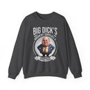 "Big Dick's Archery Supplies & Apple Stand" Funny Crewneck Sweatshirt