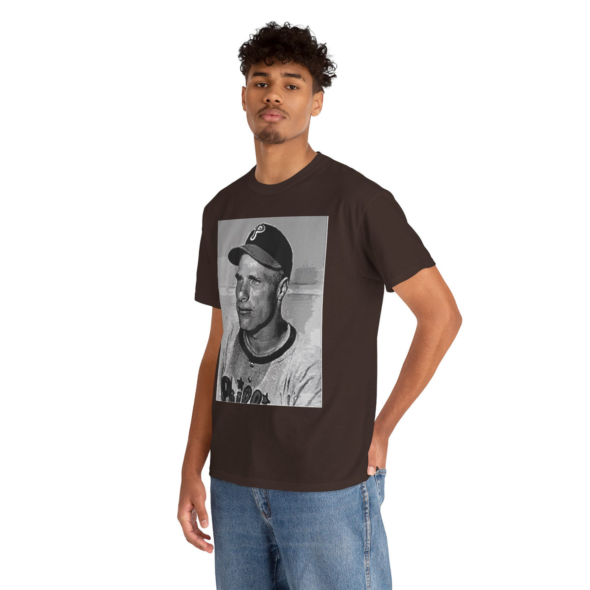 Vintage Philadelphia Phillies Baseball Photo T-Shirt – Classic Retro Fan Tee