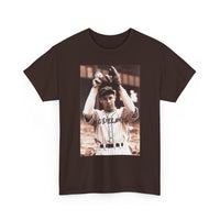 Vintage Cleveland Baseball Photo T-Shirt – Retro Player Graphic Tee