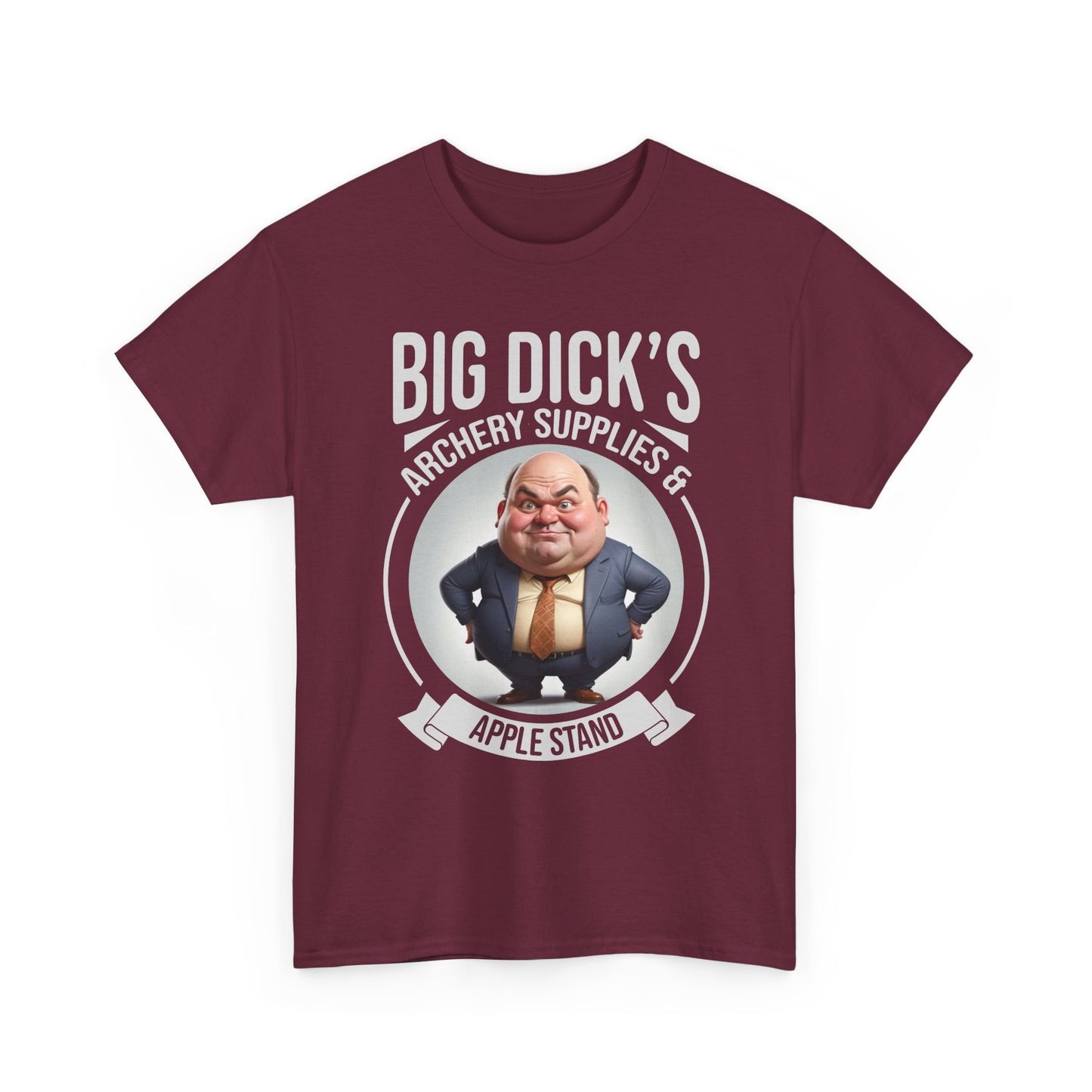 Big Dick's Archery Supplies Funny Graphic Tee — Novelty Archery T-Shirt