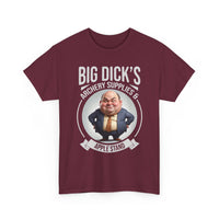 Big Dick's Archery Supplies Funny Graphic Tee — Novelty Archery T-Shirt