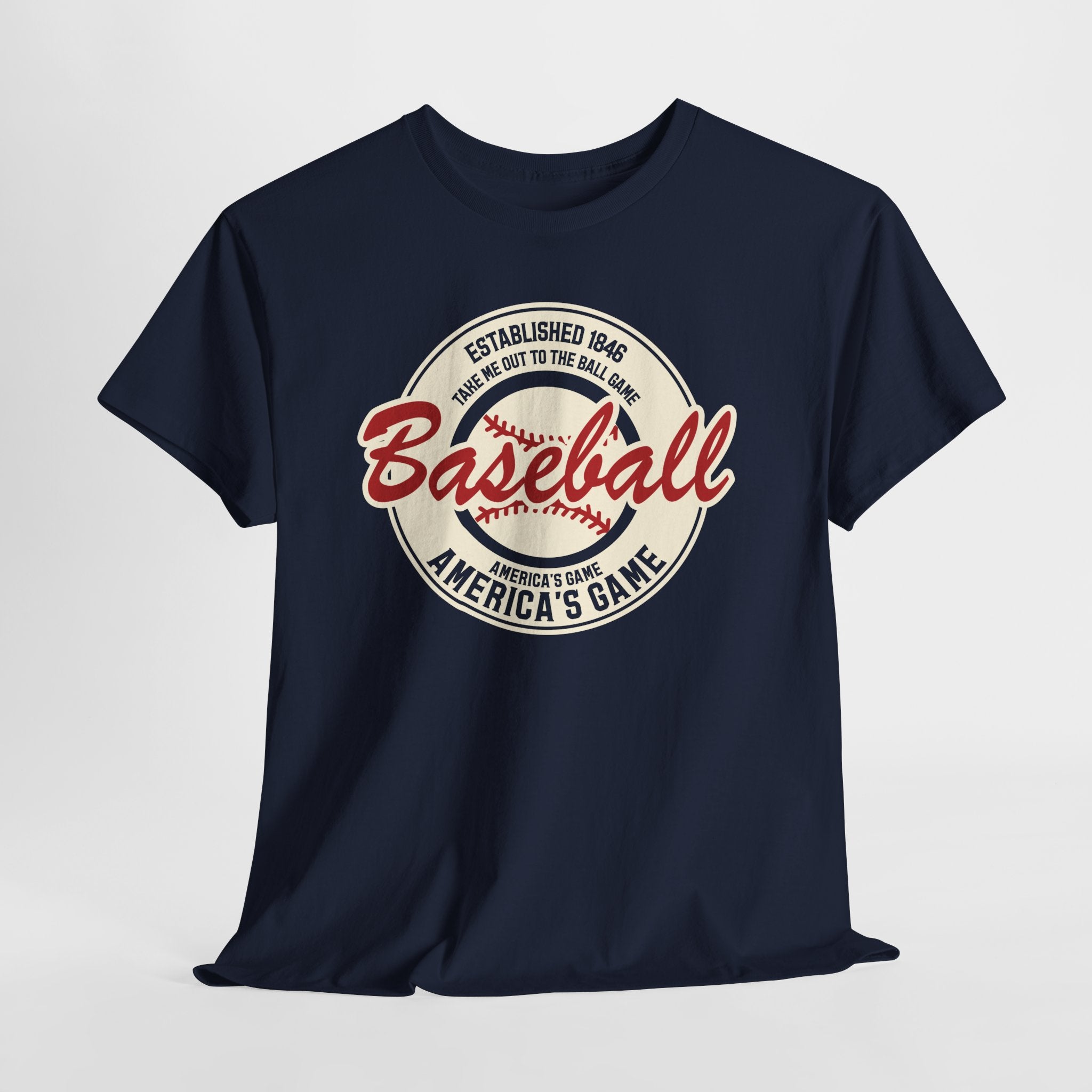 Vintage 'America's Game' Baseball T-Shirt — Retro Baseball Fan Tee
