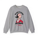 Olive's Hair & Tanning Salon Sweatshirt — Funny Retro Parody Graphic