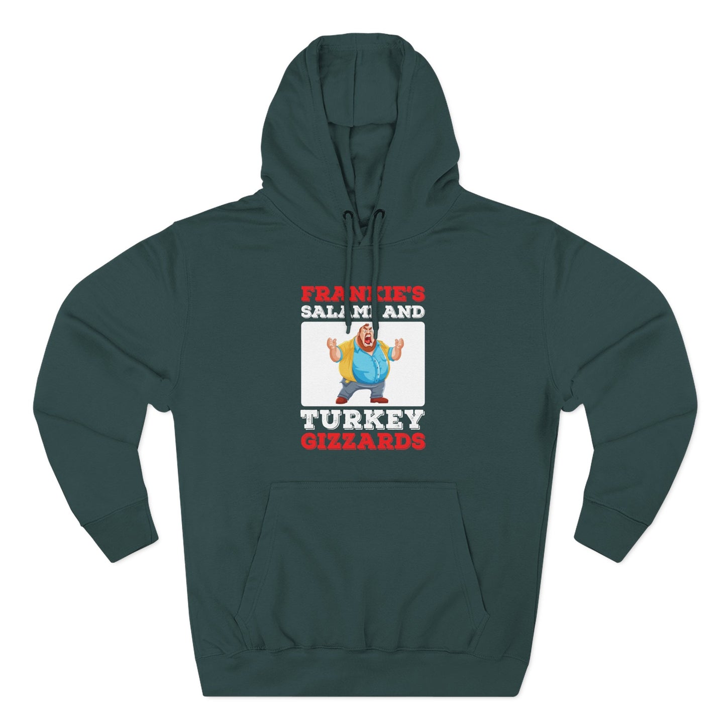 Frankie's Gizzards Hoodie — Funny Retro Character Pullover